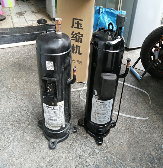 克山中央空调压缩机的更换维修